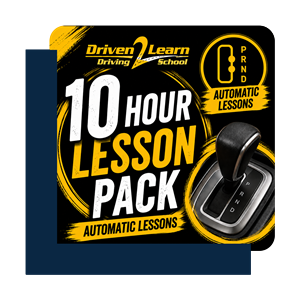 Driving School Packages - 10 Lesson Pack (Auto) at Driven 2 Learn