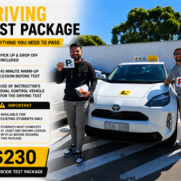 Driving School Auto Lesson - Test day car hire