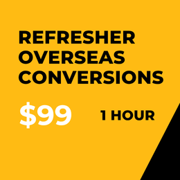 Driving School Packages - Refresher & Overseas Conversions Lesson 1 Hours