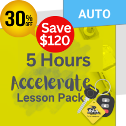 Driving School Automatic Driving Lessons - 30% OFF! 5 HRS Auto Driving Lesson pack