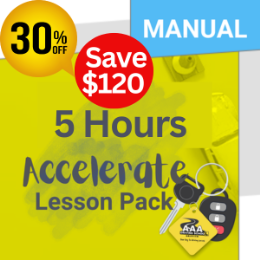Driving School Manual Driving Lessons - 30% OFF! 5 HRS Manual Driving Lesson pack