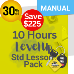 Driving School Manual Driving Lessons - 30% OFF! 10 HRS Manual Driving Lesson pack