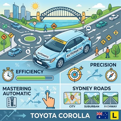 Efficiency & Precision: Mastering Automatic Driving Lessons on Sydney Roads