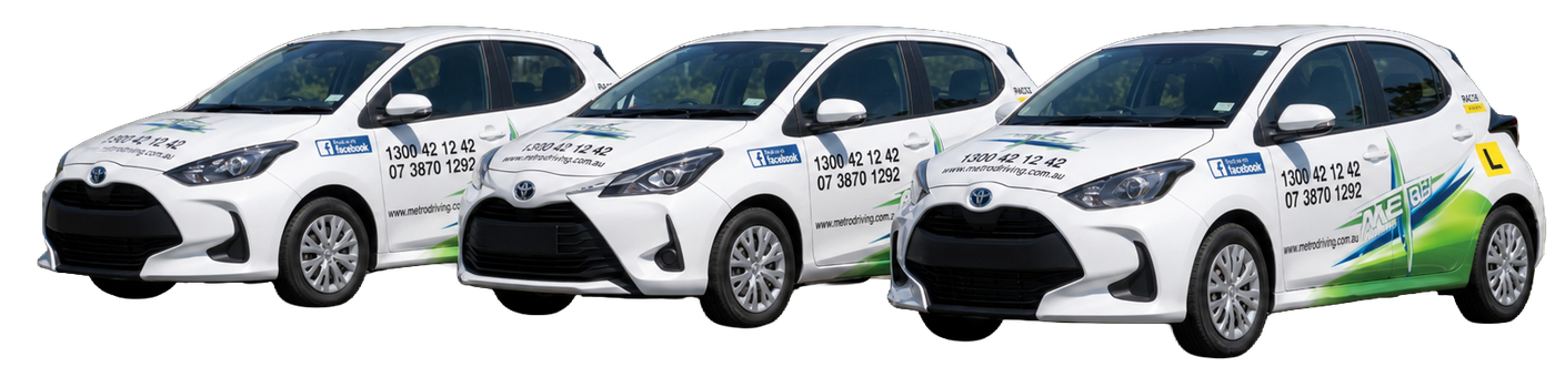 The Metro Driving School fleet of dual-control learner cars