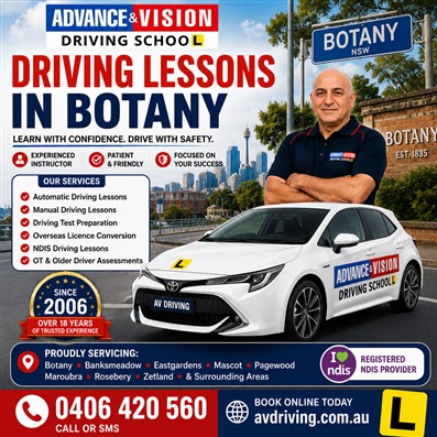 Driving Lessons in Botany | Learn with Confidence