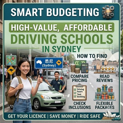 Smart Budgeting: How to Find a High-Value, Affordable Driving School in Sydney