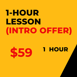 Driving School Packages - 1-Hour lesson(Intro Offer)