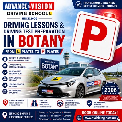 Why More Botany Learners Pass Their Driving Test with Professional Preparation