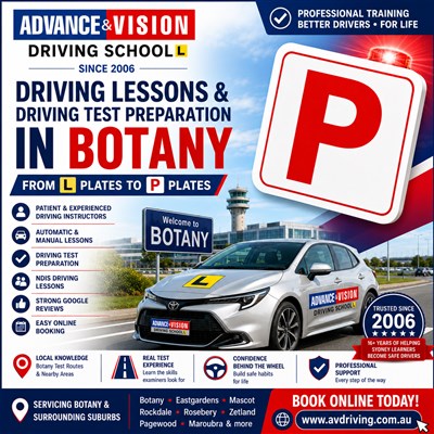 Driving Lessons in Botany | Patient Driving Instructor Since 2006