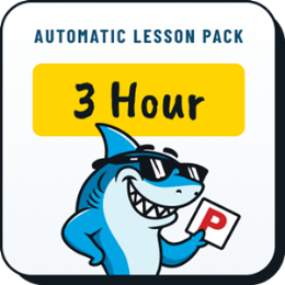 Driving School Gift Vouchers - 3 Hour Automatic Lesson Pack