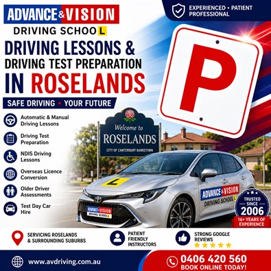 Patient Driving Lessons and Driving Test Preparation in Roselands