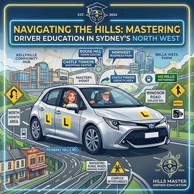 Navigating the Hills: Mastering Driver Education in Sydney’s North West