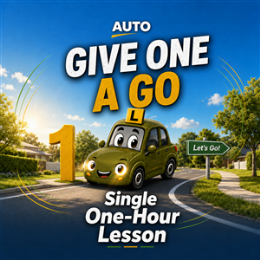 Driving School Single Lesson - Single Automatic Lesson