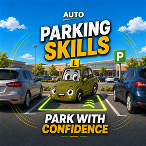 Driving School Single Lesson - Parking - learn the needed Skill at Elle Plate Driving School