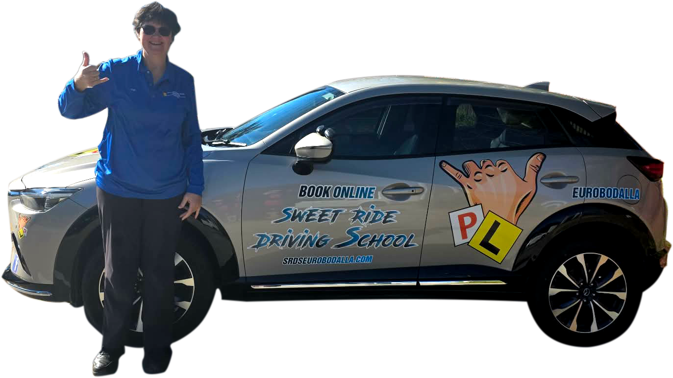 Eurobodalla and surrounding areas Sweet Ride Driving School car.