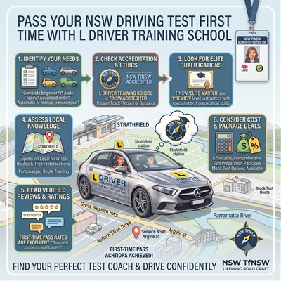 Pass Your NSW Driving Test First Time with L Driver Training School