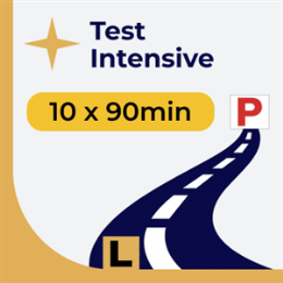 Driving School Lesson Packages - Test Intensive 10 x 90min