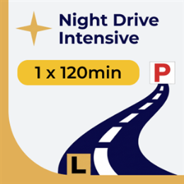 Driving School Specialty Lessons - Night Drive Intensive 1 x 120min