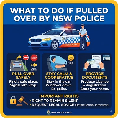 What to Do If You Get Pulled Over by the Police in NSW