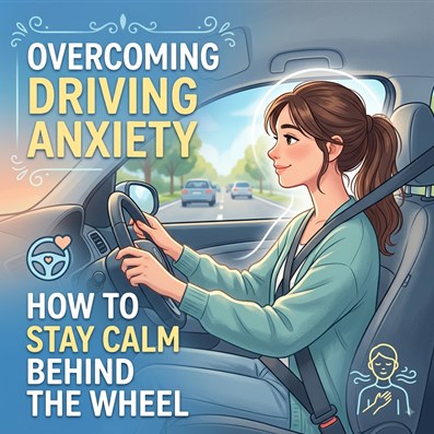 Overcoming Driving Anxiety: How to Stay Calm Behind the Wheel