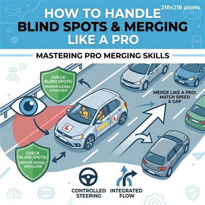 How to Handle Blind Spots and Merging Like a Pro