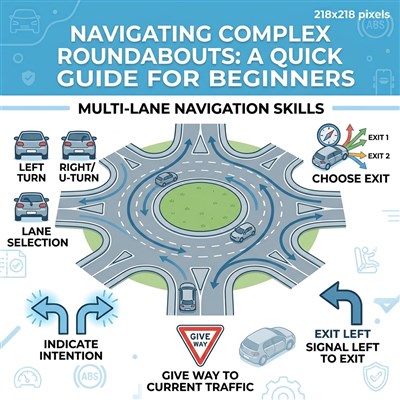 Navigating Complex Roundabouts: A Quick Guide for Beginners