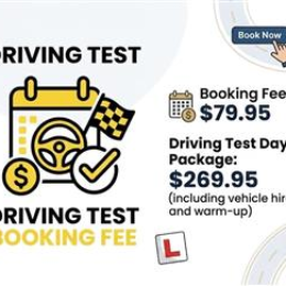 Driving School Accounts - Driving Test Booking Fee