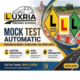 Driving School Accounts - 1 Automatic Mock Test
