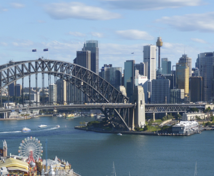 A view of NSW Sydney Harbour