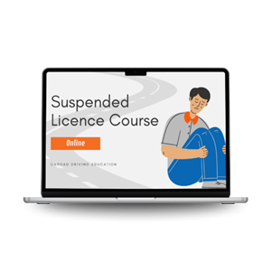 Driving School Online Courses - Suspended Licence Course (Online) at Onroad Driving Education