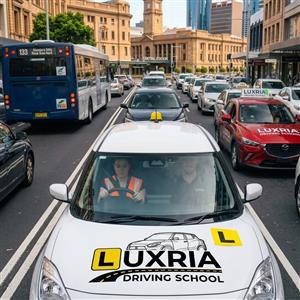 Driving School Accounts - 1 Manuel Lesson at Luxria Driving School