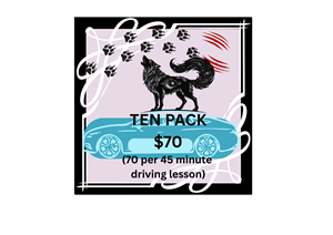 Driving School Packages - 10 x 45 Minute Automatic Lesson Pack at WolfGang's Driving School