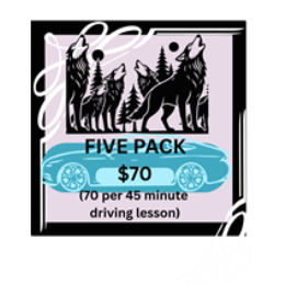Driving School Packages - 5 x 45 Minute Automatic Lesson Pack