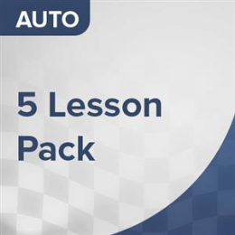 Driving School Vouchers - 5 Lesson Auto Pack
