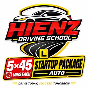 Driving School STARTUP Package 5 lessons - Driving Lesson Package 5 x 45mins Session at HIENZ Driving School