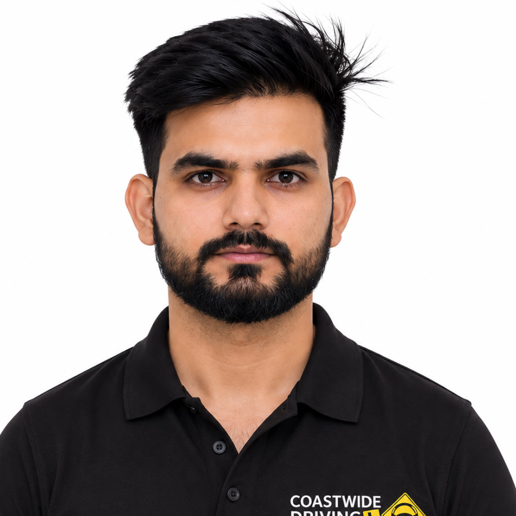 Coastwide driving instructor Ajay