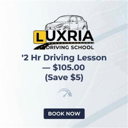 Driving School Automatic Lessons - 2 Hr Automatic Driving Lesson — $105.00 (Save $5)