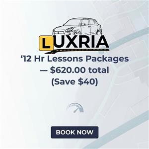Driving School Automatic Lessons - 12 Hr Lessons Packages at Luxria Driving School