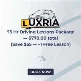 Driving School Automatic Lessons - 15 Hr Driving Lessons Package
